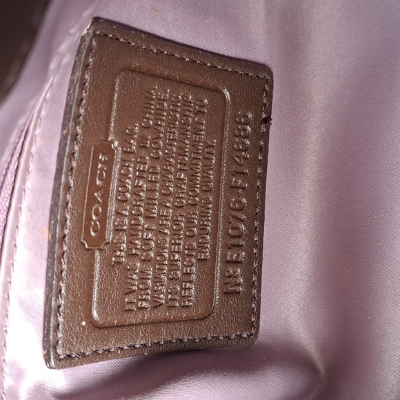 🎆SALE Coach Classy Soft Leather Brown Shoulder Bag Excellent Condition! - Picture 6 of 13